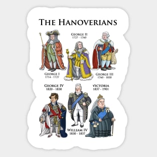 The Hanoverians Sticker